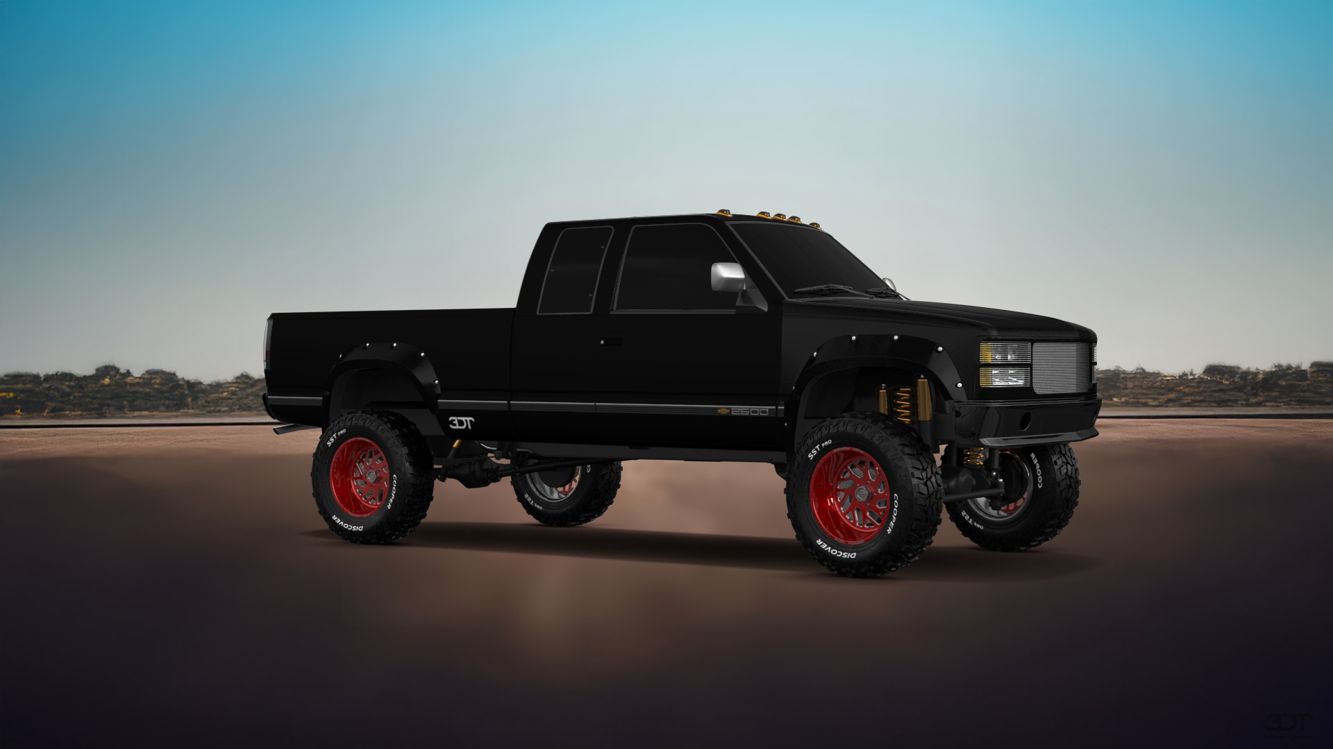 Chevrolet K2500 Extended Cab Pickup 1989 tuning