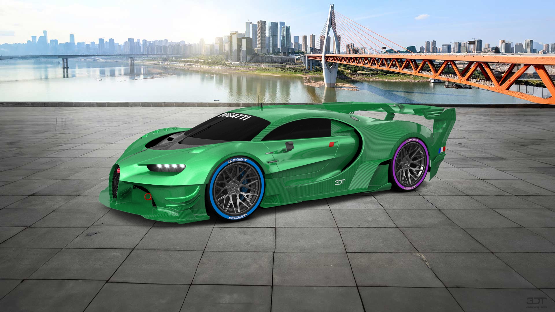 Bugatti Vision GT Supercar 2015 tuning