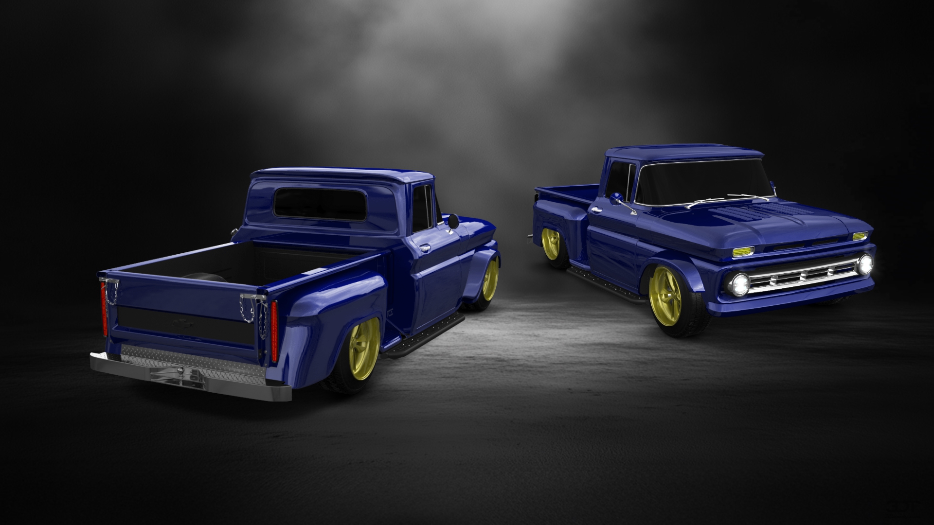 Chevrolet C-10 Stepside 2 Door pickup truck 1963