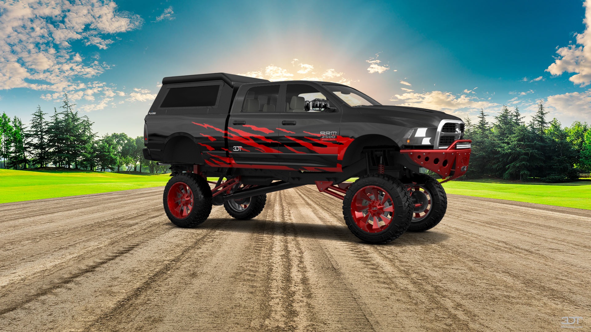 Dodge Ram 2500 4 Door Truck 2014