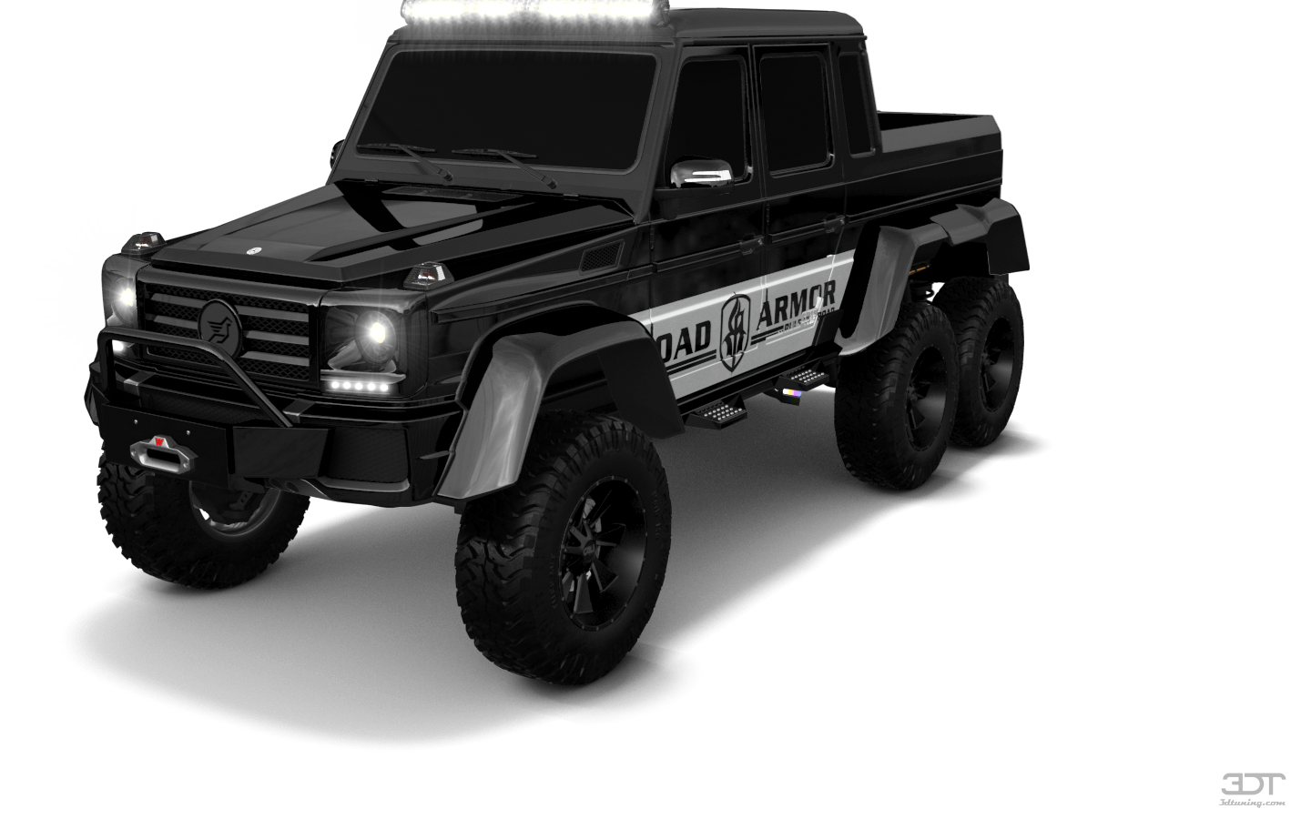 Mercedes G 63 AMG 6x6 4 Door pickup truck 2013