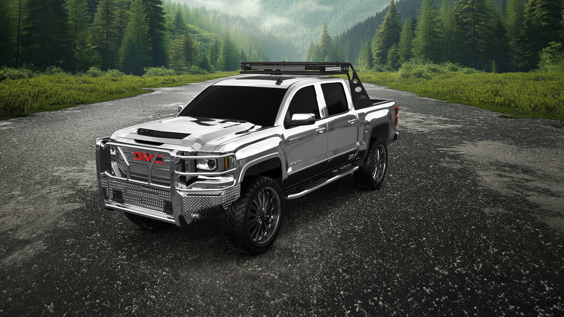 GMC Sierra 1500 Crew Cab 4 Door pickup truck 2016 tuning