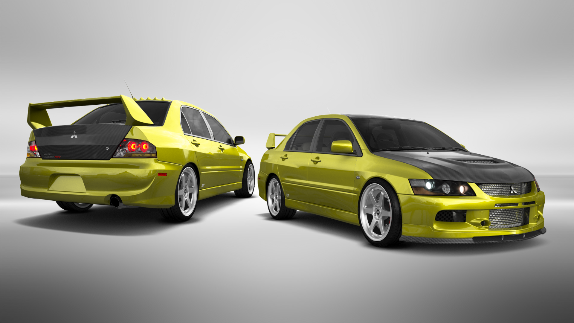Mitsubishi Lancer Evo IX 4 Door Saloon 2005 tuning