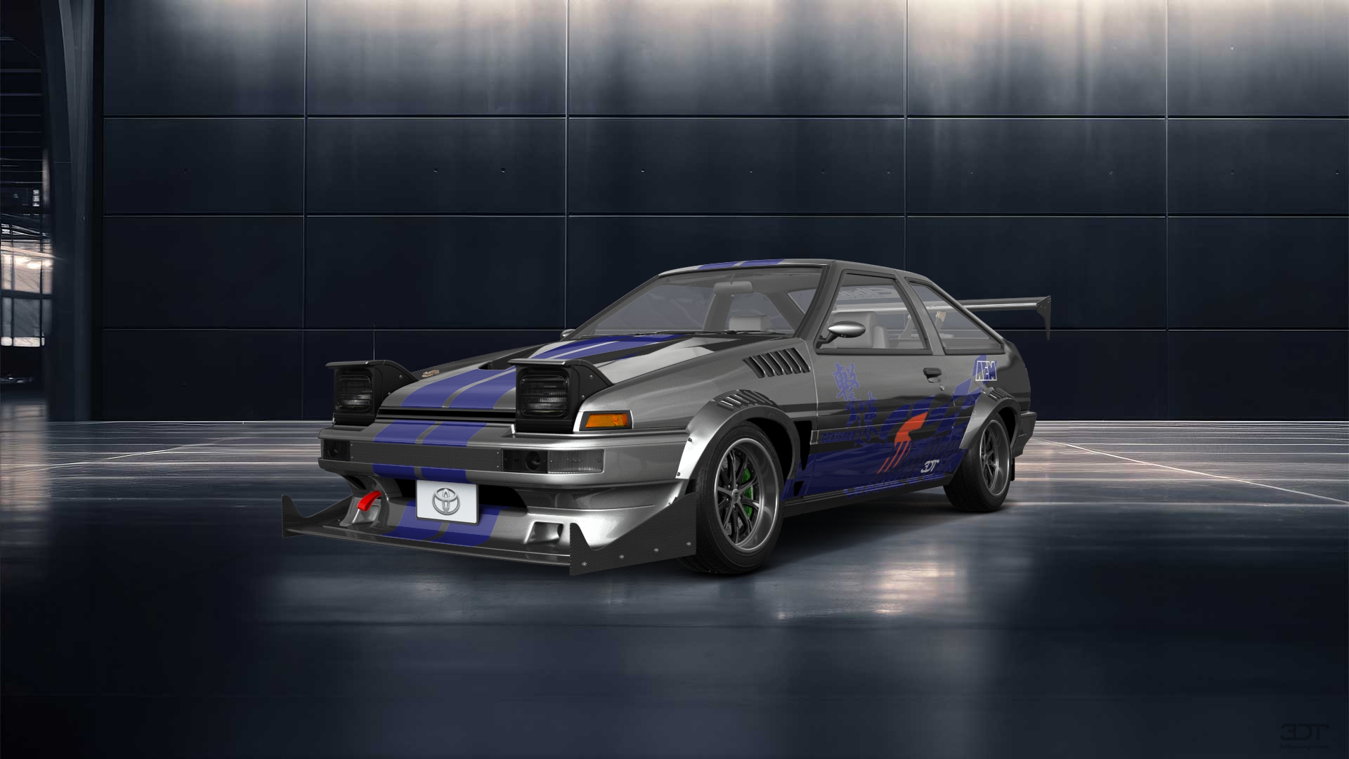 Toyota AE86 3 Door Hatchback 1985 tuning