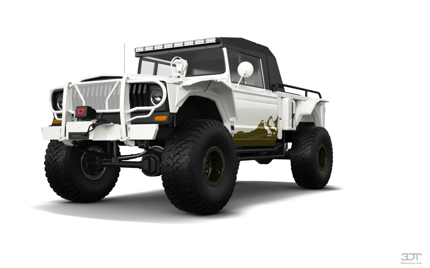 Jeep Kaiser M715 2 Door pickup truck 1968