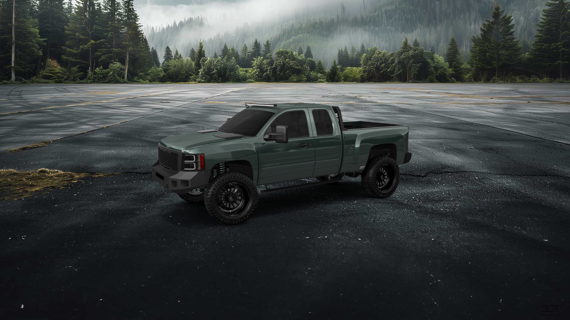 Chevrolet Silverado 2500 HD Extended Cab Pickup Truck 2007 tuning