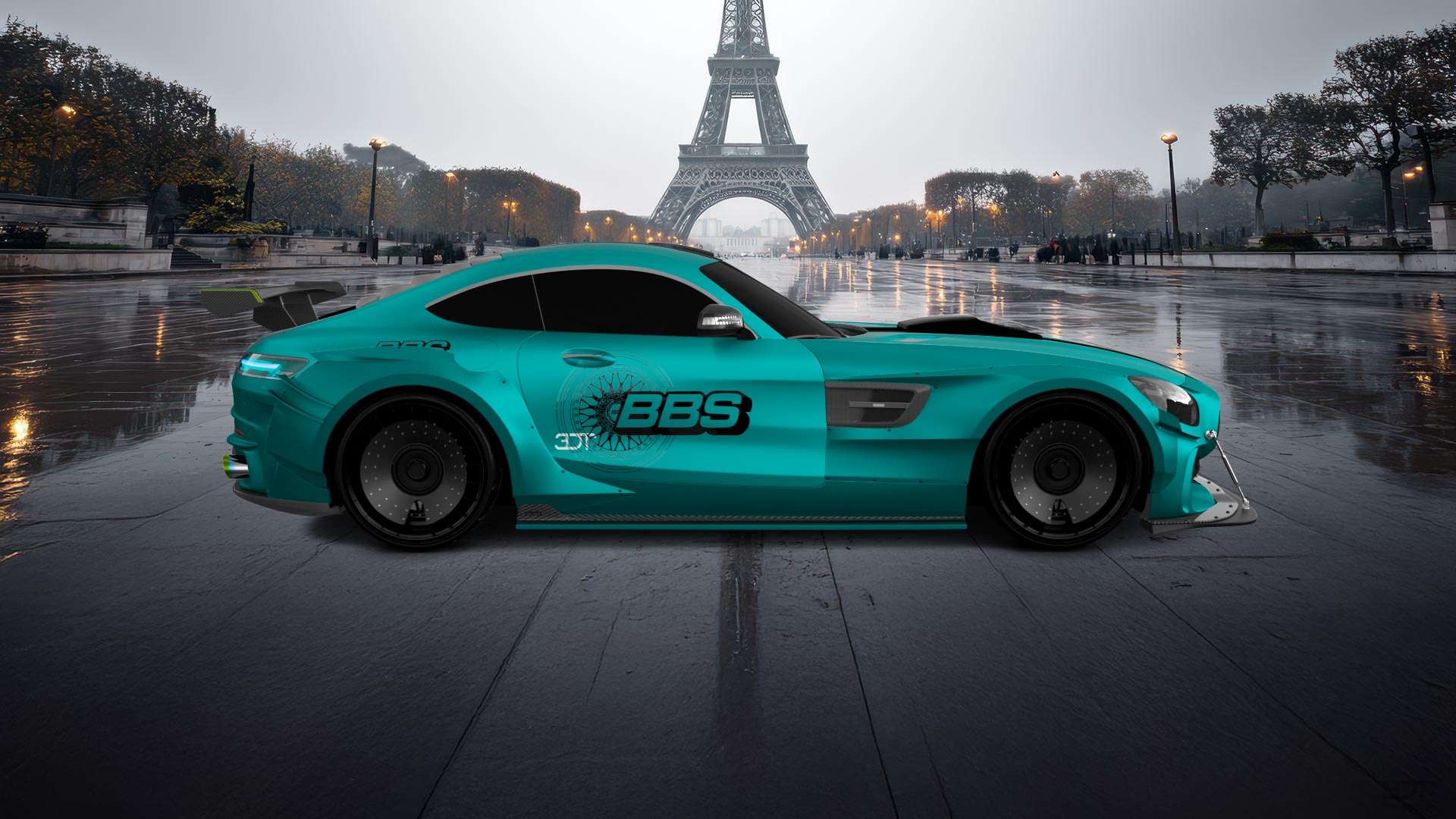 Mercedes AMG GT 2 door fastback coupe 2015