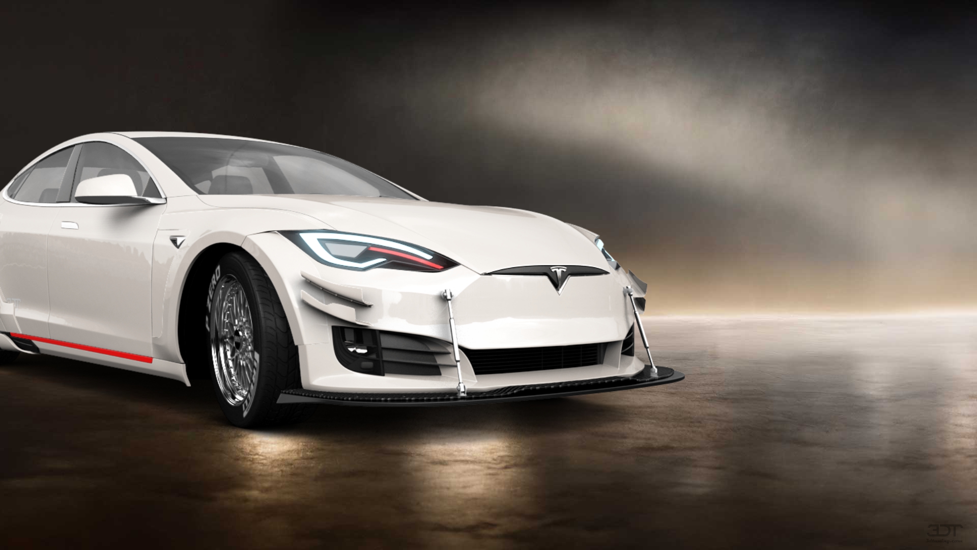 Tesla Model S 5 Door Liftback 2013 tuning