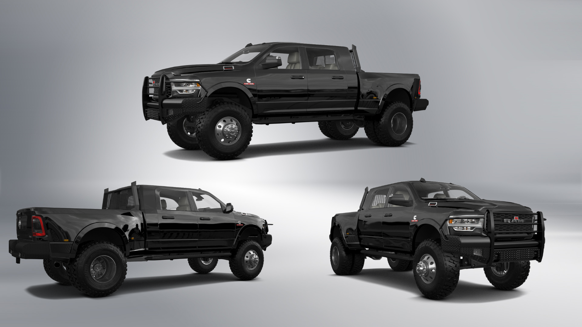 Dodge Ram 3500 4 Door pickup truck 2020 tuning