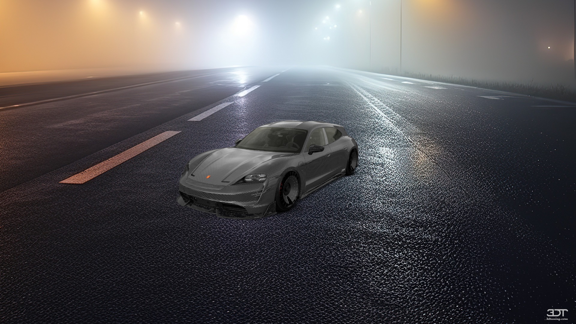 Porsche Taycan Sport Turismo Shooting Brake 2019 tuning