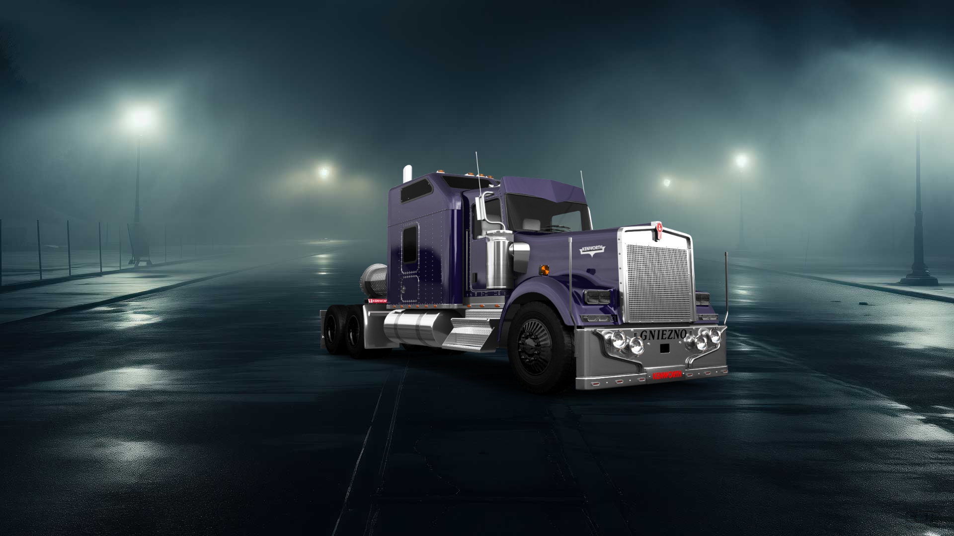 Kenworth W900 Sleeper Cab Truck 2015