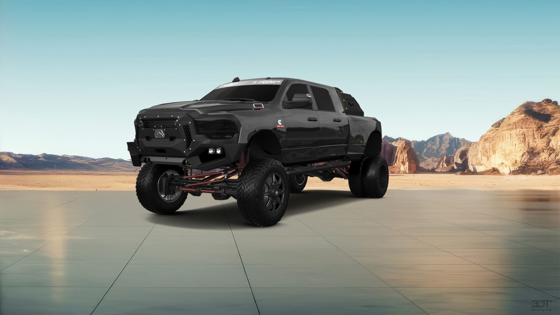 Dodge Ram 3500 4 Door pickup truck 2020 tuning