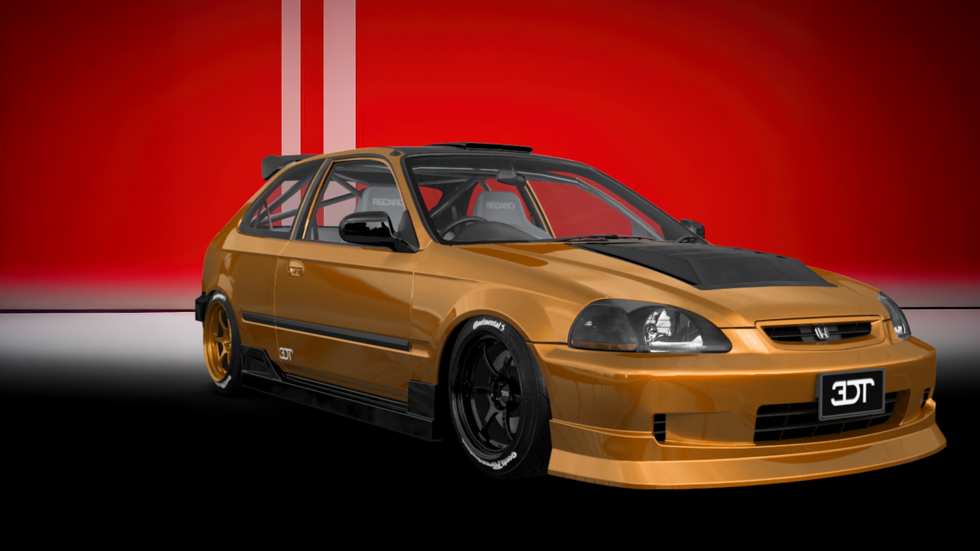 Honda Civic 3 Door Hatchback 1997 tuning