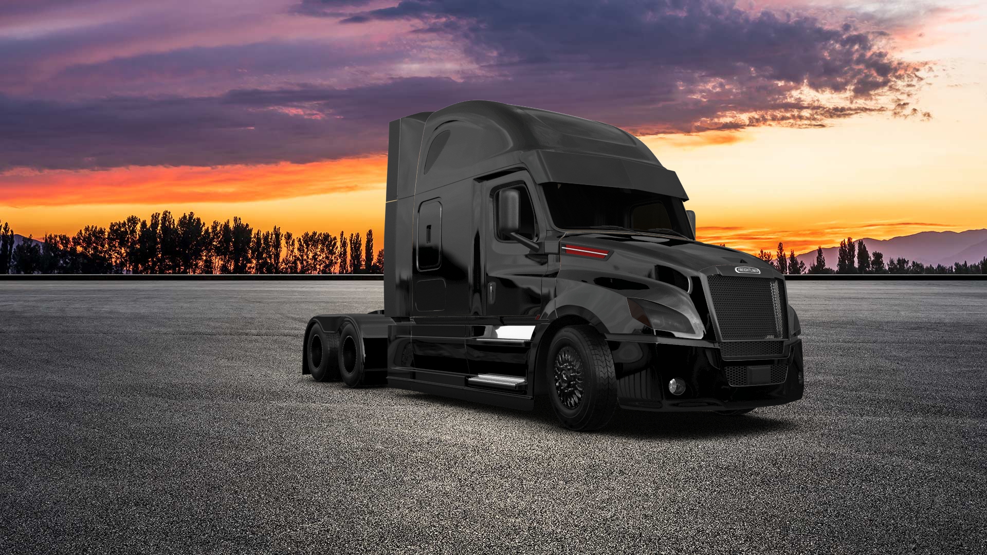 Freightliner Cascadia Sleeper Cab Truck 2018 Images