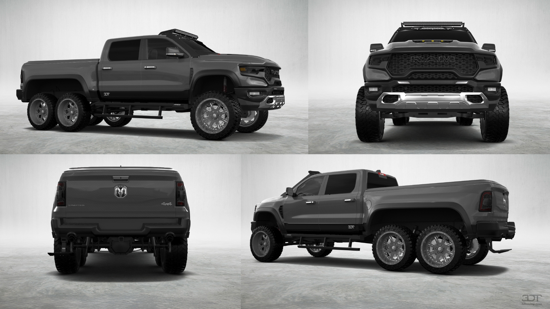 Dodge Ram Hennessey Mammoth 6X6 Truck 2021 tuning