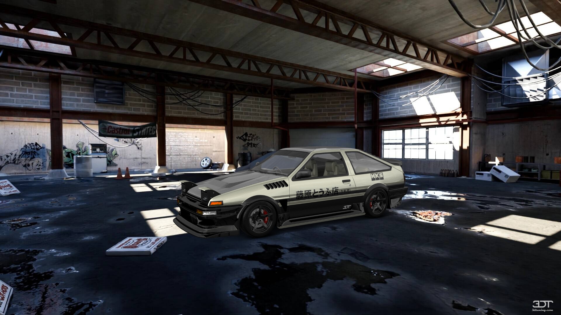 Toyota AE86 3 Door Hatchback 1985 tuning