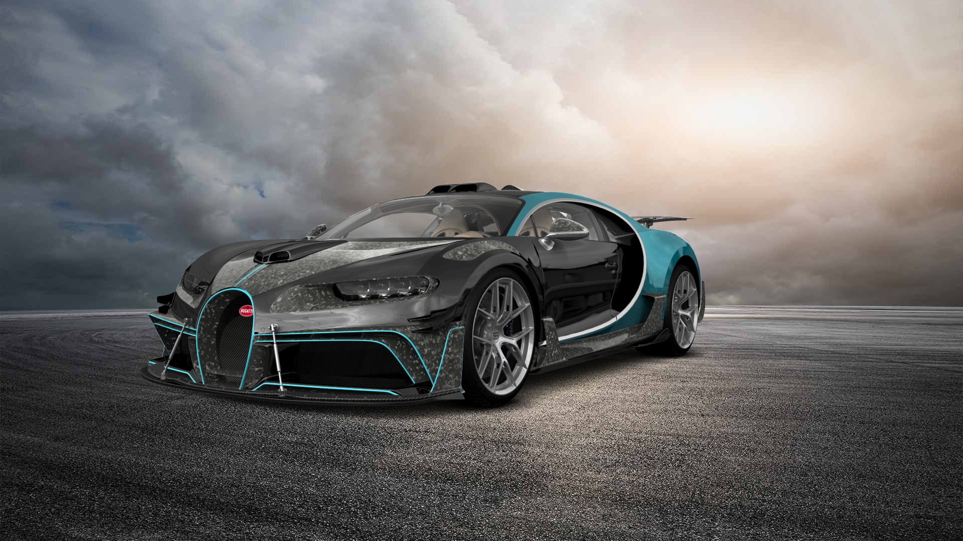 Bugatti Chiron 2 Door Coupe 2016