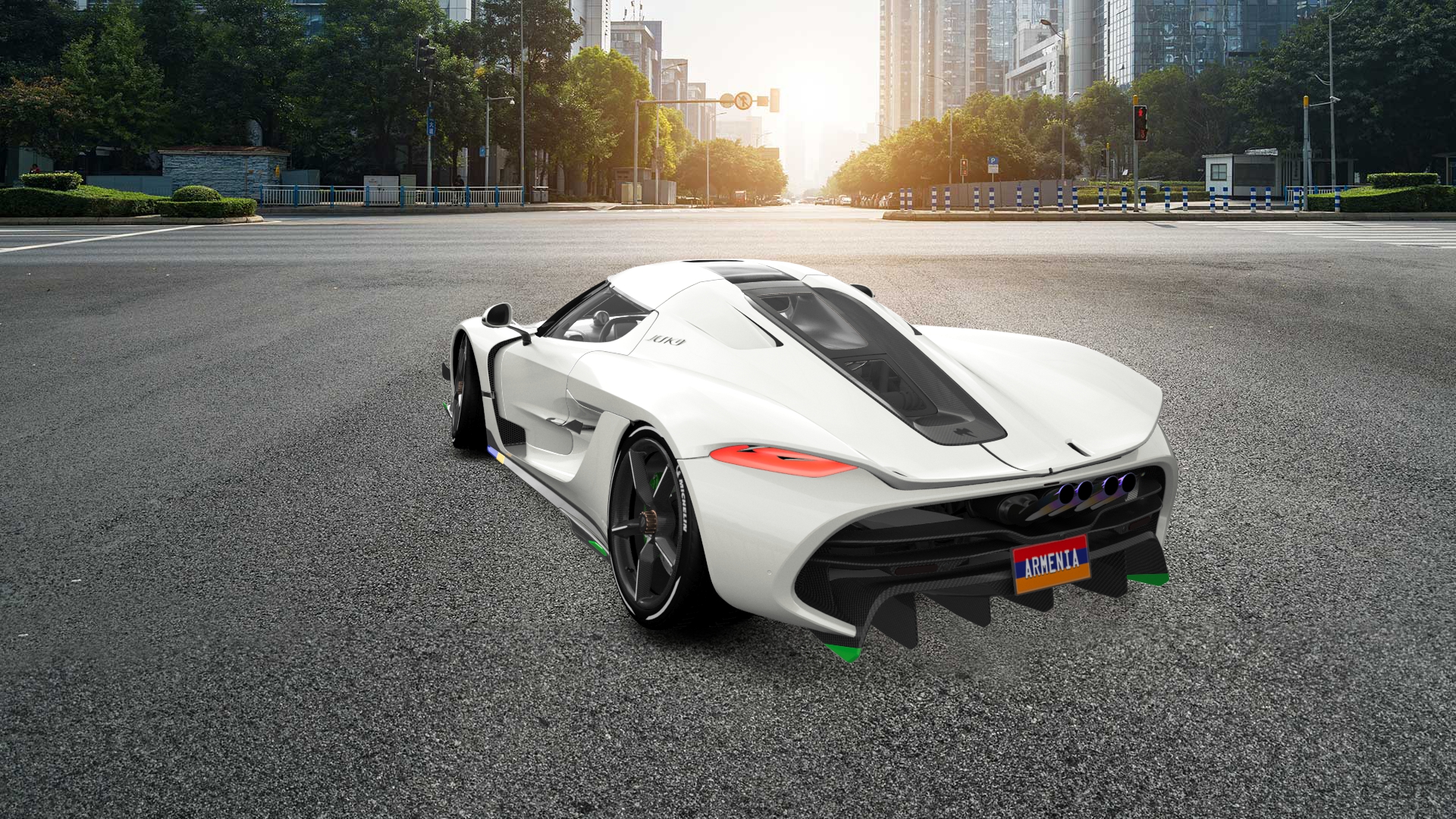 Koenigsegg Jesko 2 door targa top 2020