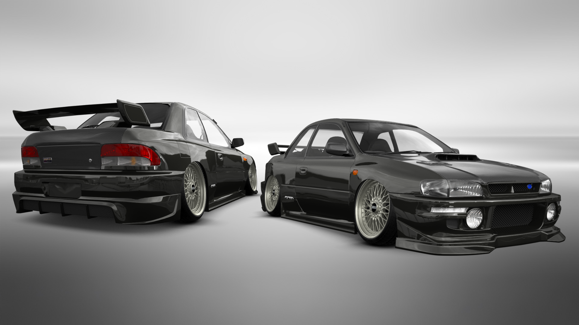 Subaru Impreza WRX STI 22B 2 Door Coupe 2000 tuning