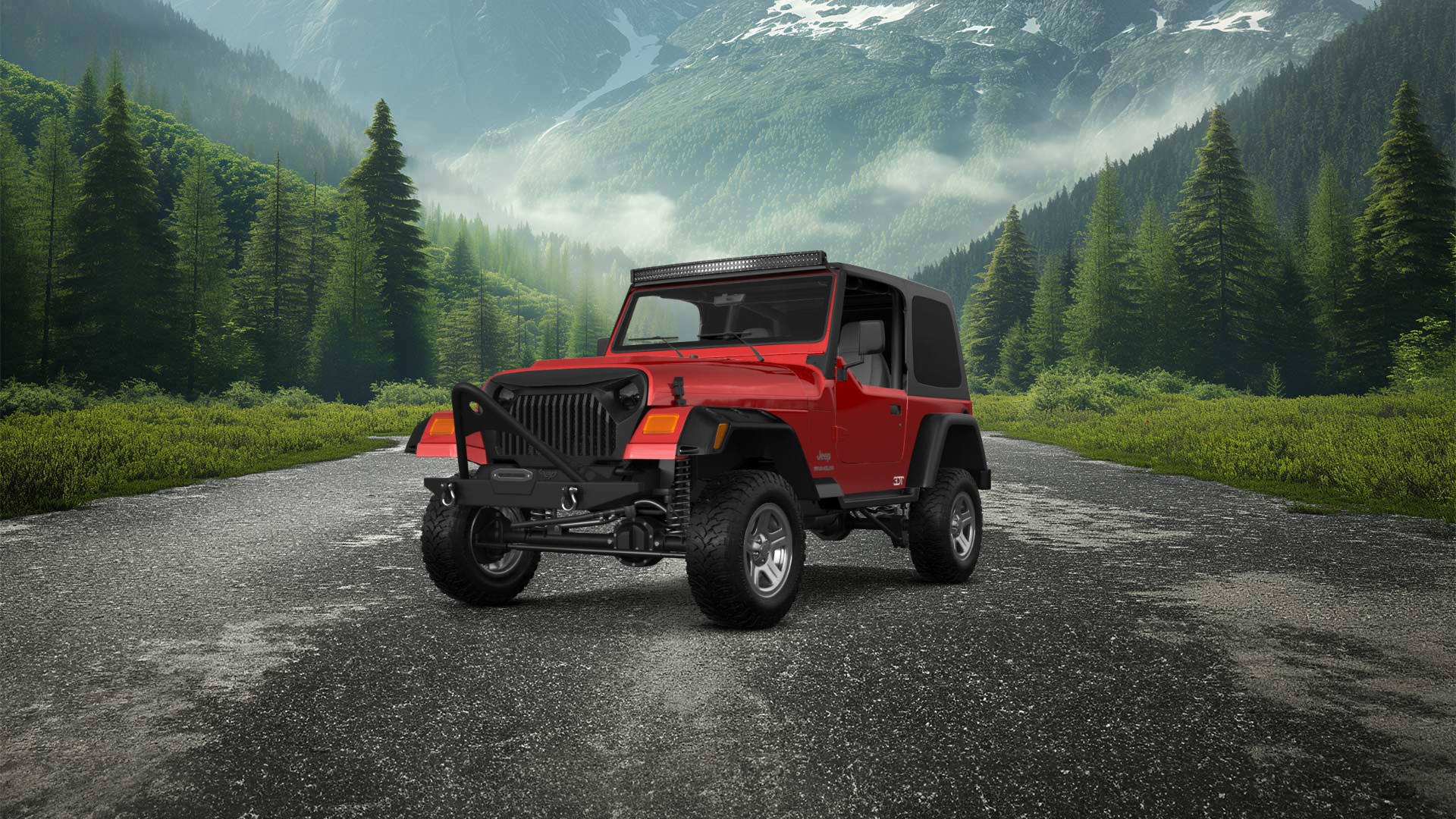 Jeep Wrangler TJ 2 Door SUV 1997