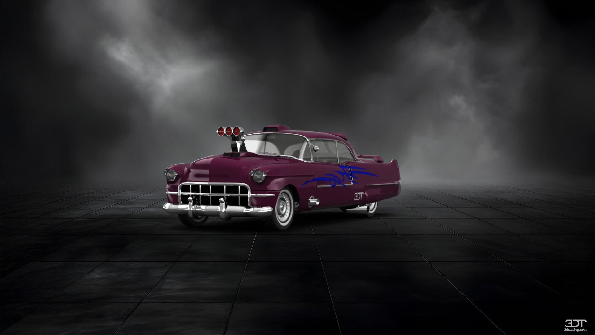 Cadillac De Ville Coupe 1956 tuning