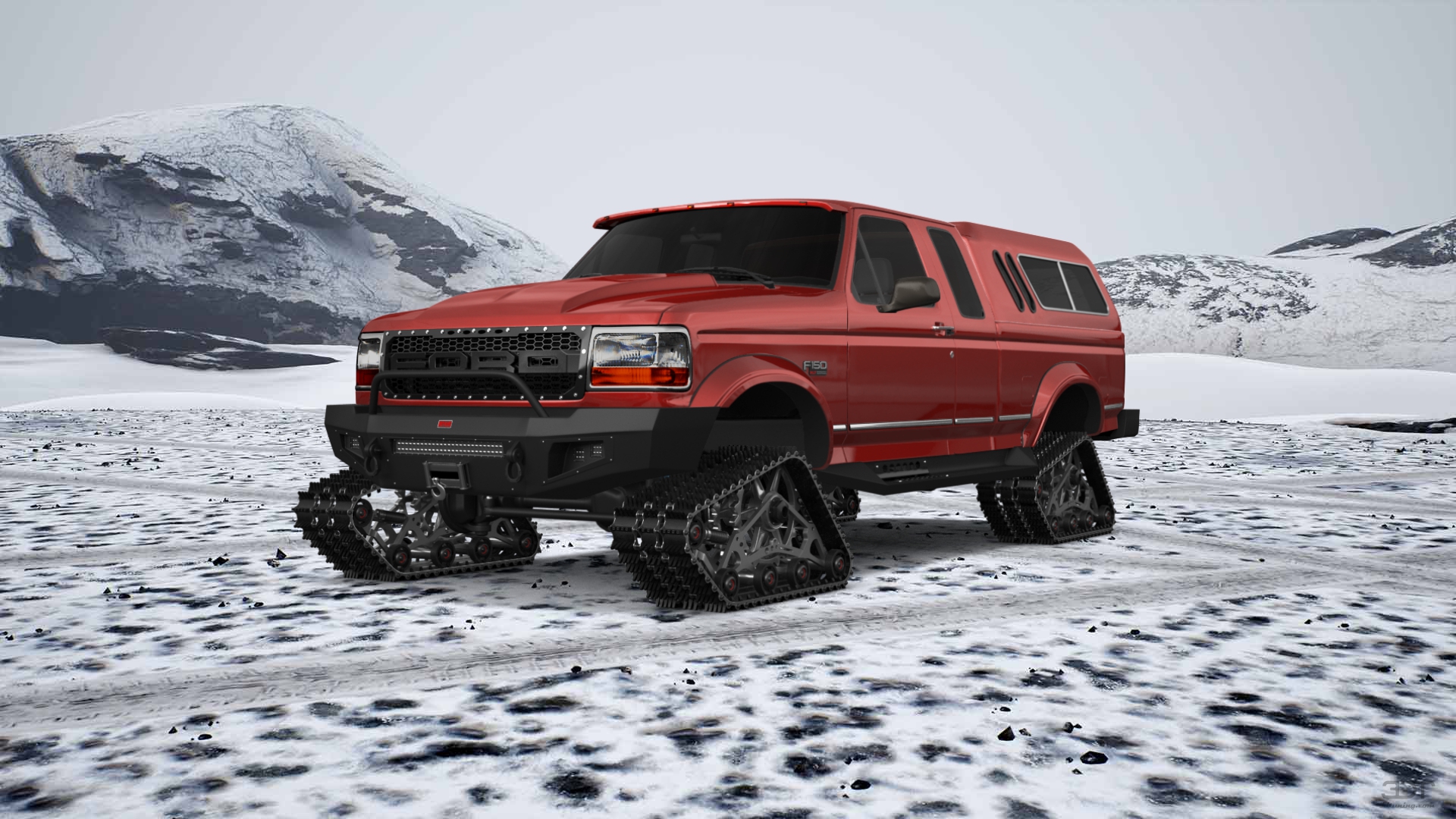 Ford F-150 SuperCab 2 Door pickup truck 1993 tuning