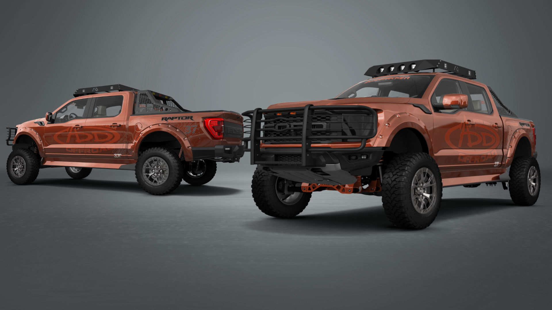 Ford F-150 Raptor 4 Door pickup truck 2021