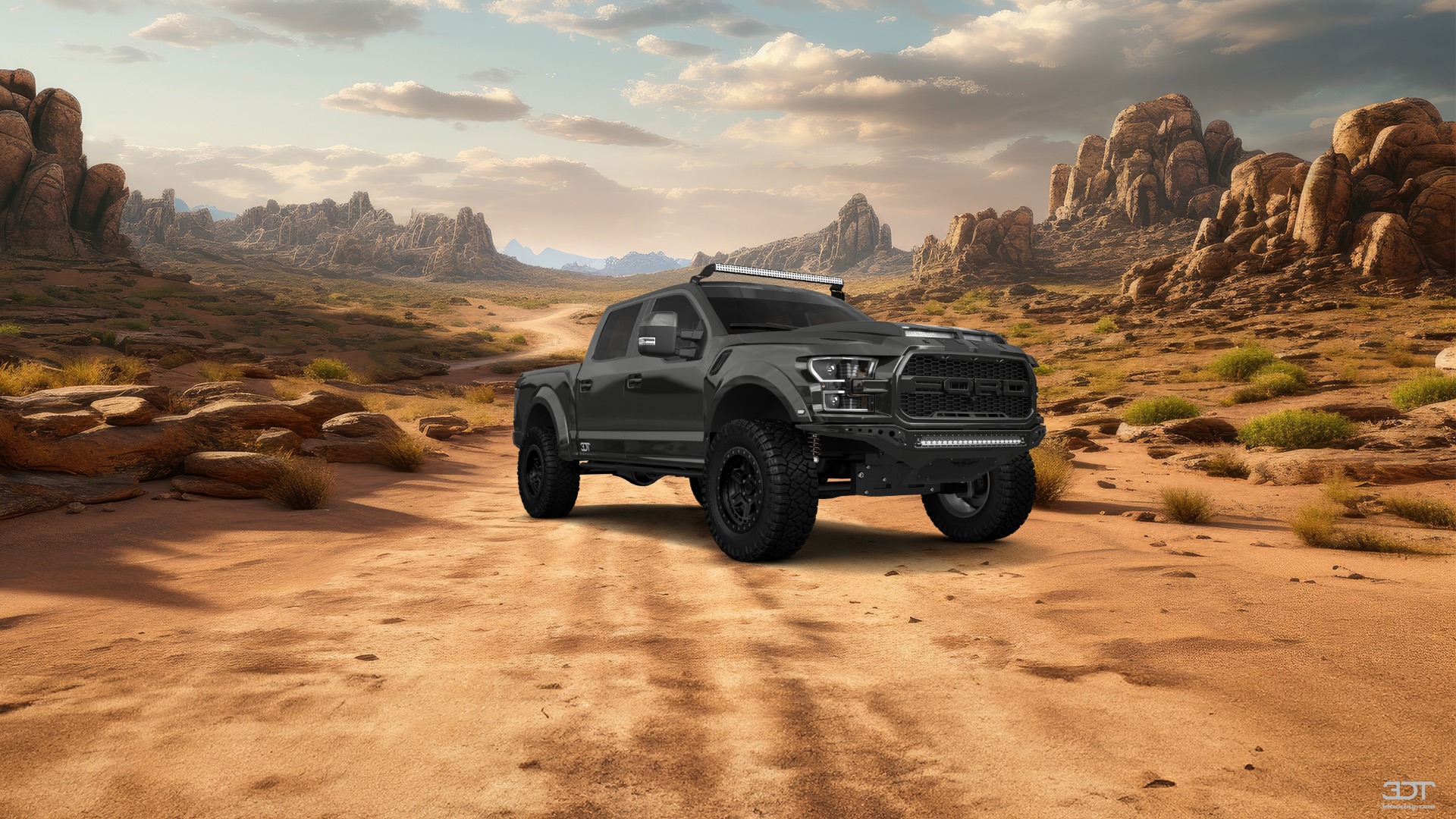 Ford F-150 Raptor 4 Door pickup truck 2017