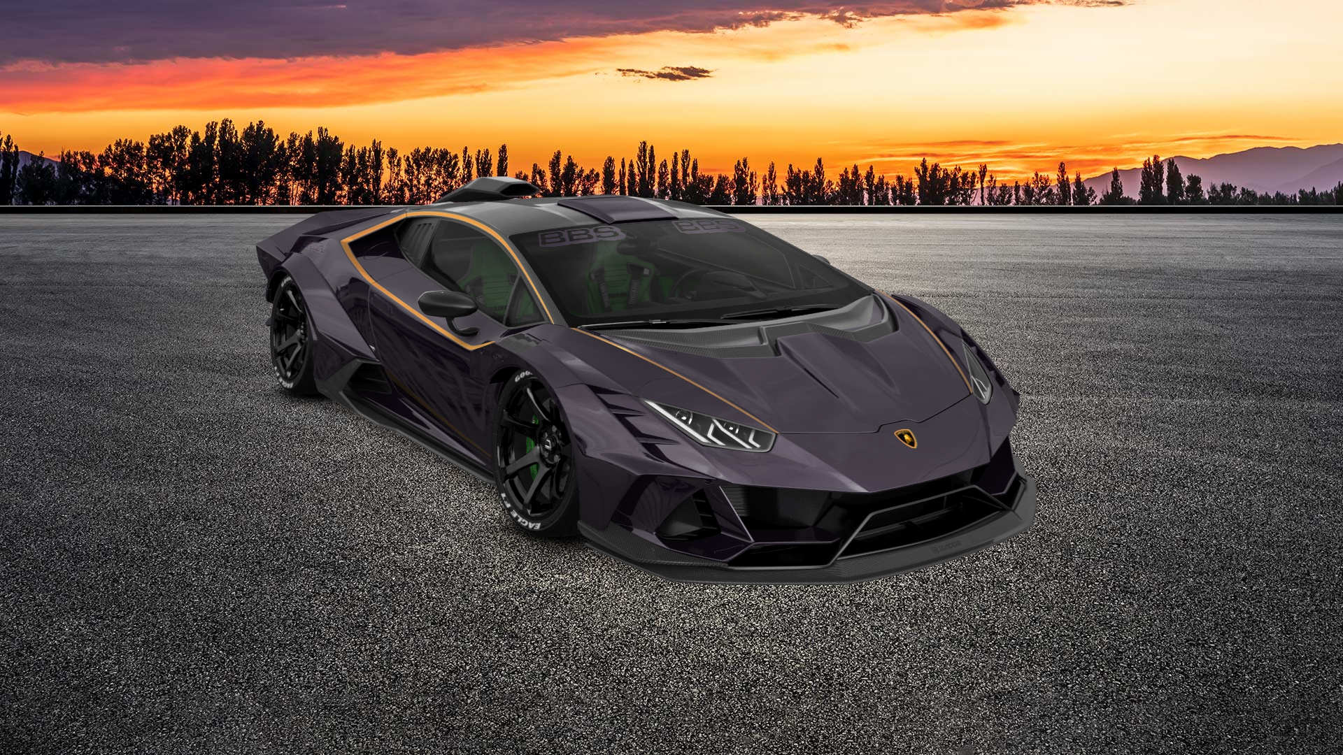 Lamborghini Huracan 2 Door Coupe 2014 tuning