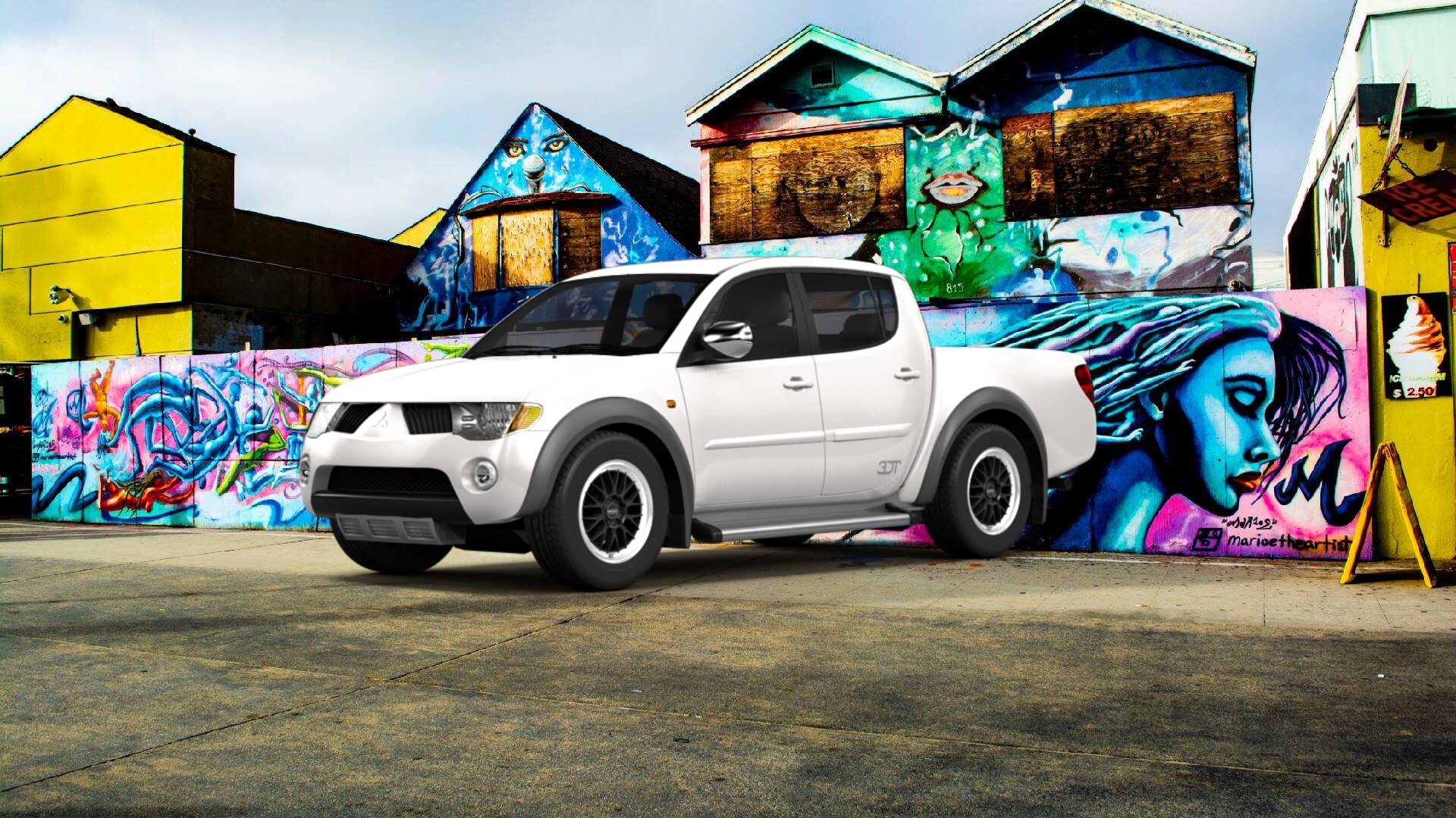 Mitsubishi L200 Double Cab Truck 2007 tuning
