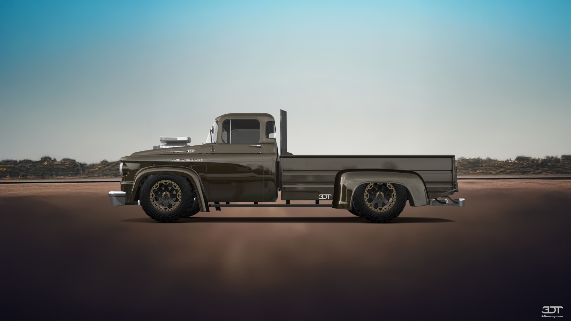 Dodge Power Wagon W300 2 Door pickup truck 1958