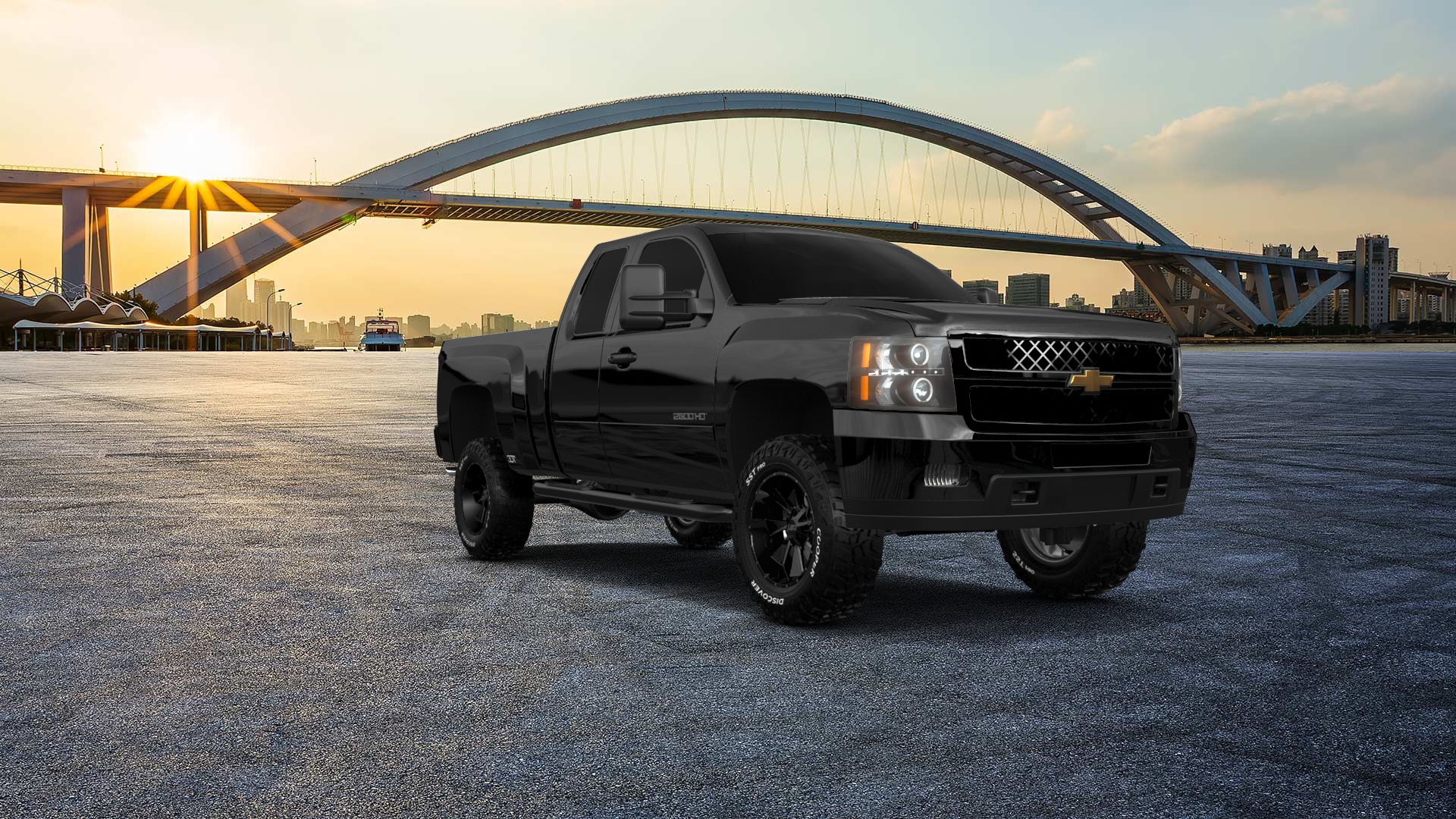 Chevrolet Silverado 2500 HD Extended Cab Pickup Truck 2007