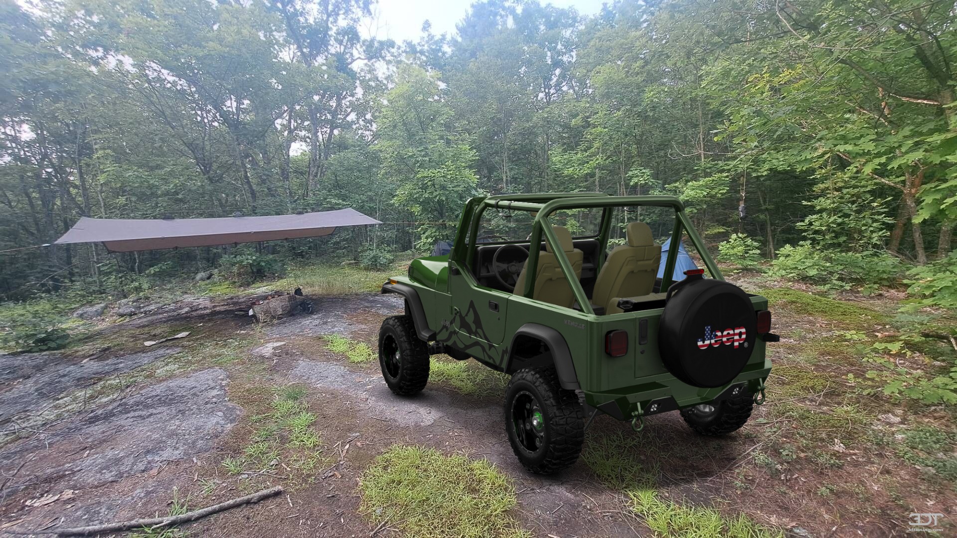 Jeep Wrangler YJ 2 Door SUV 1990 Изображения