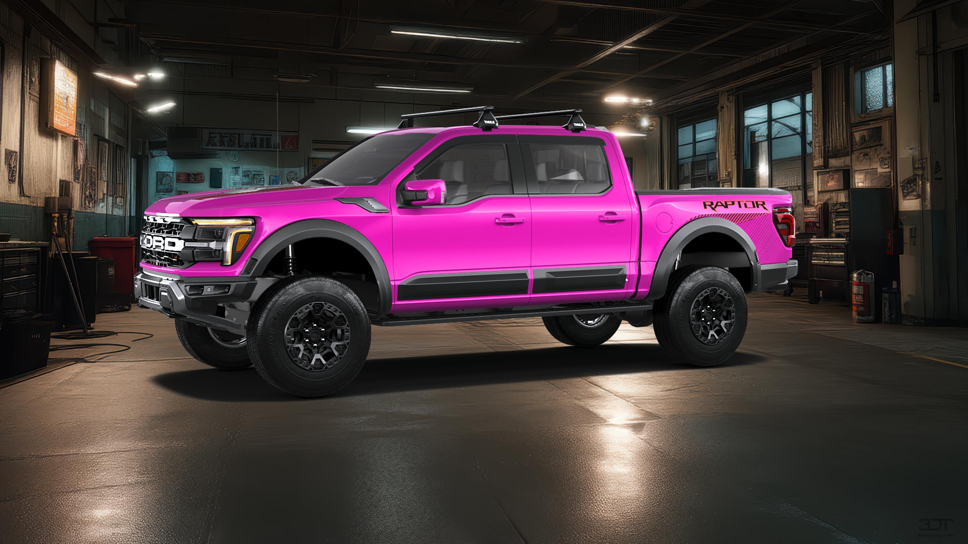 Ford F-150 Raptor 4 Door pickup truck 2024 tuning