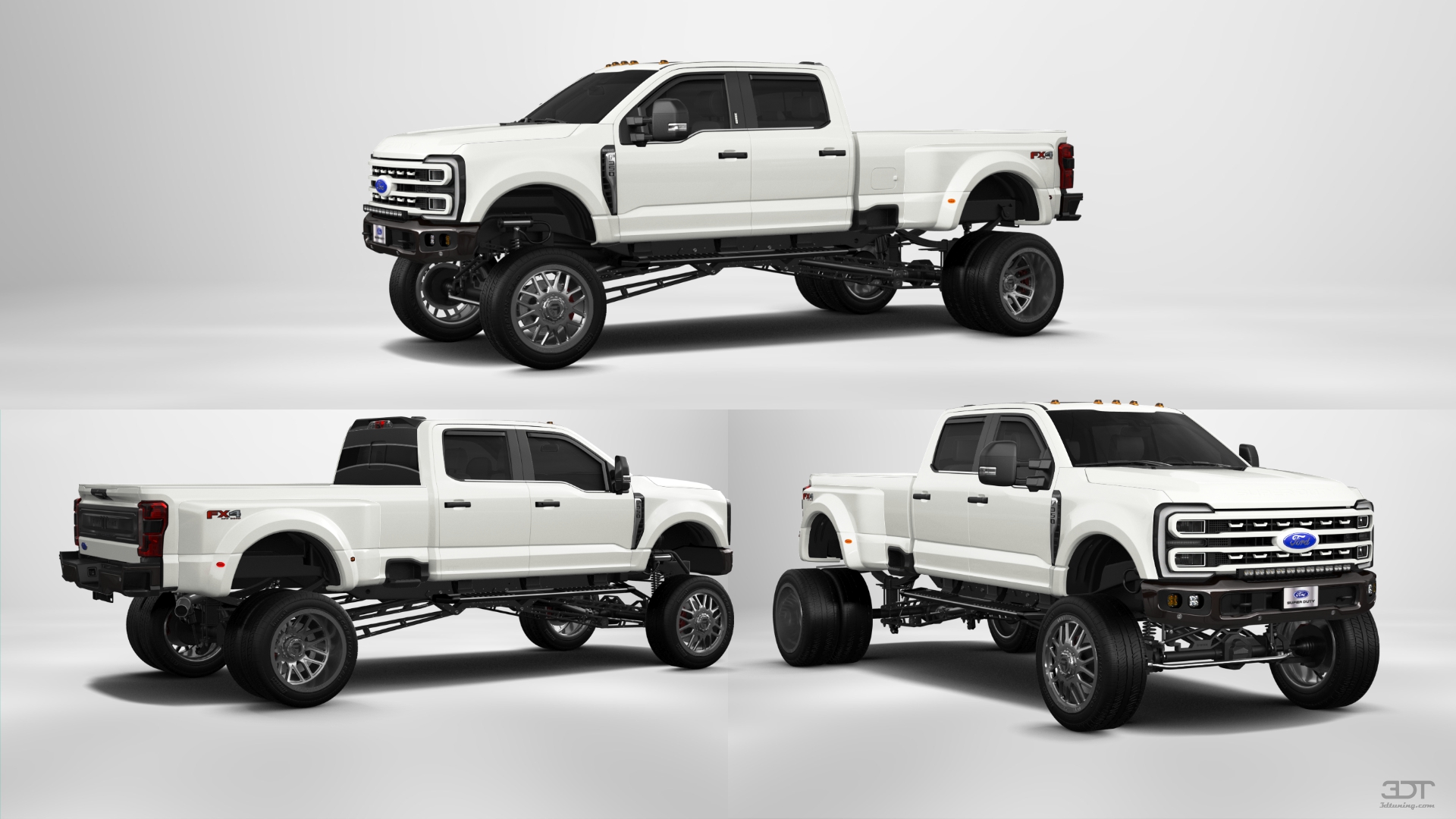 Ford F-350 DRW Crew Cab 4 Door pickup truck 2023 tuning