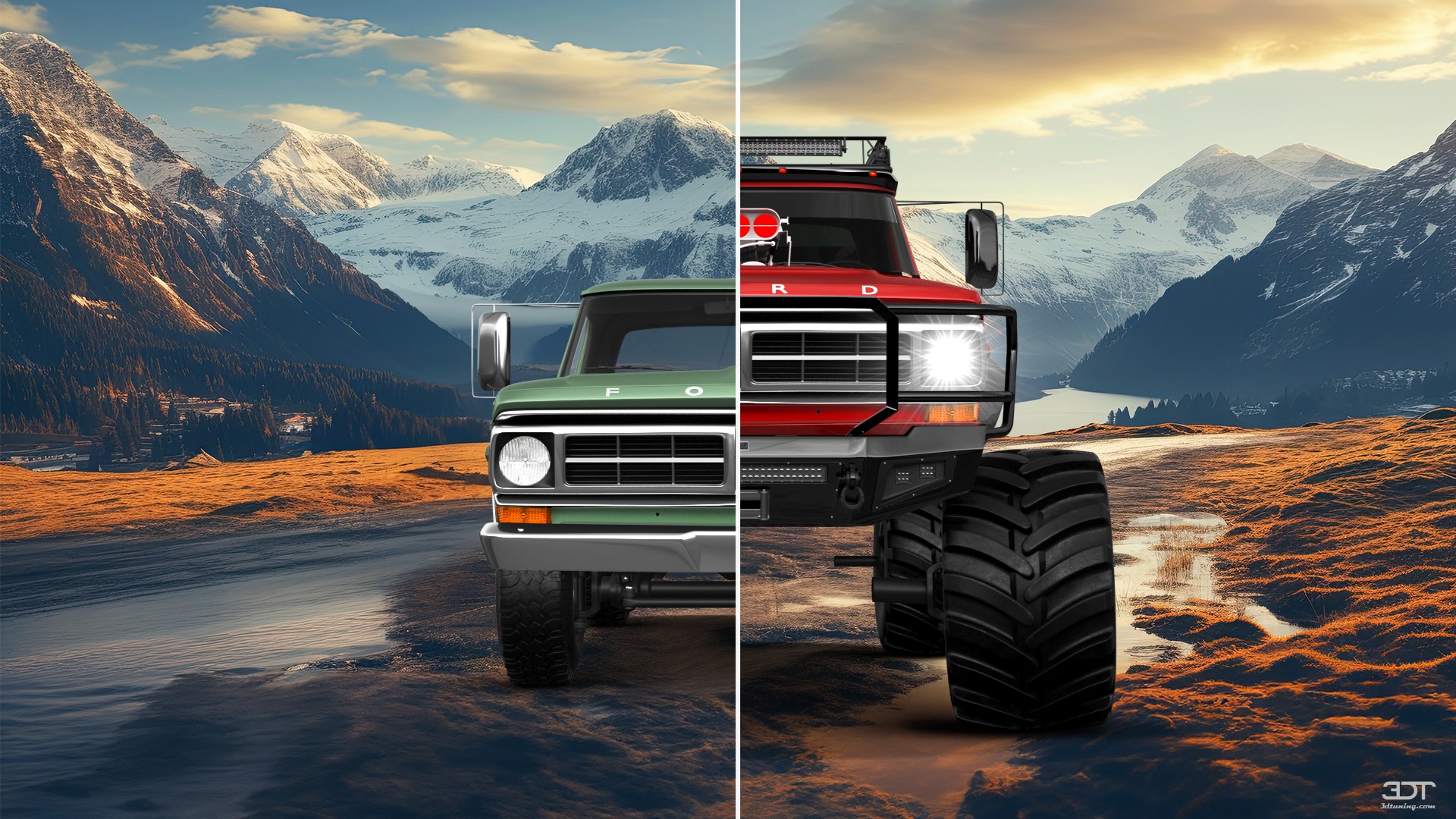 Ford F-250 2 Door pickup truck 1971 Images