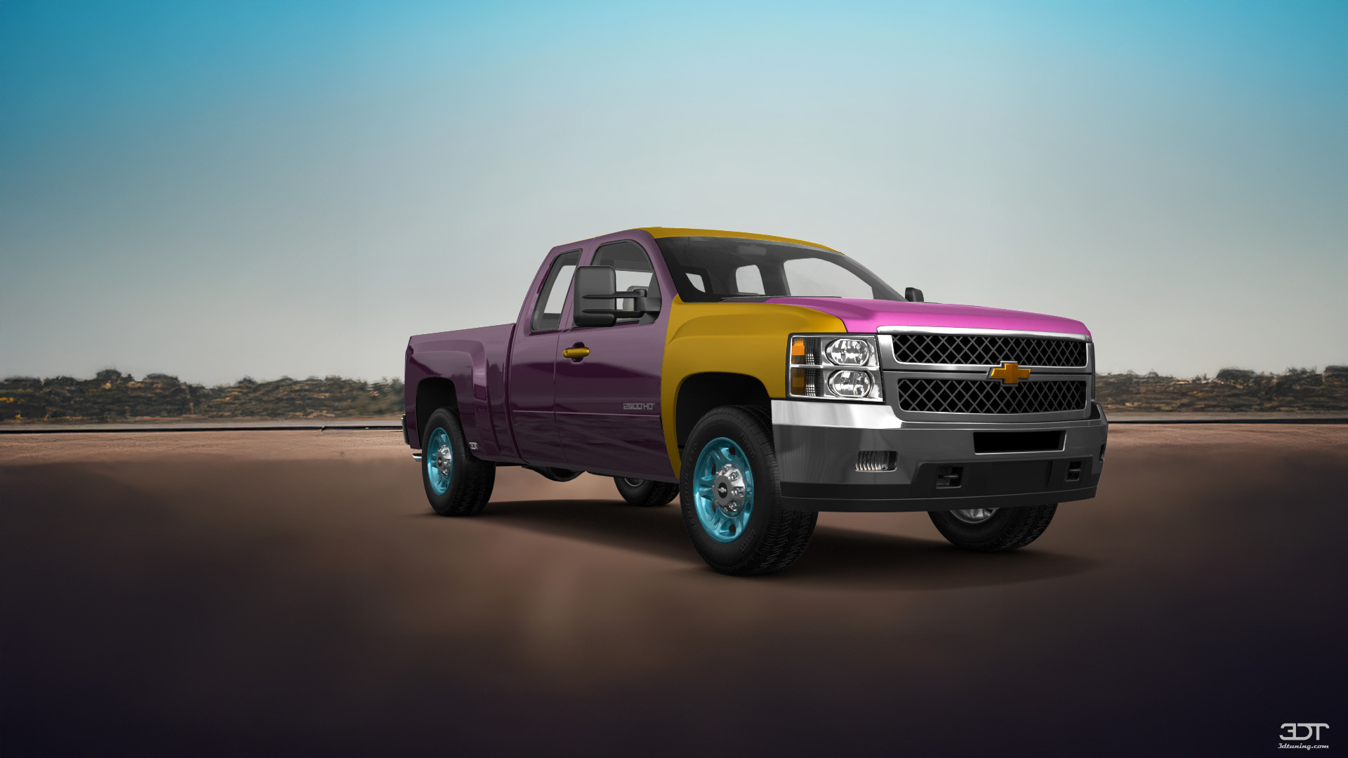 Chevrolet Silverado 2500 HD Extended Cab Pickup Truck 2007