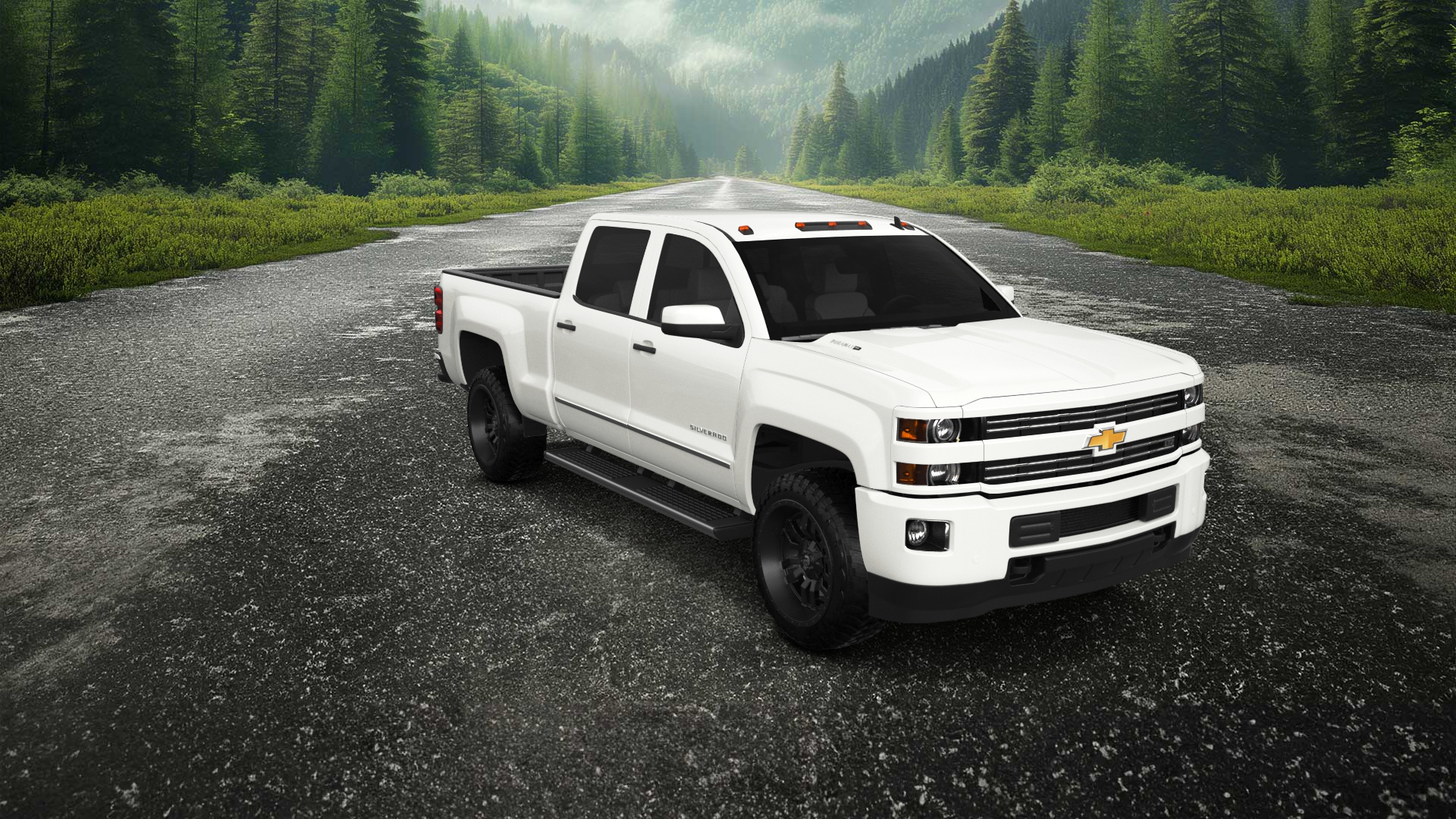 Chevrolet Silverado 2500 4 Door pickup truck 2015