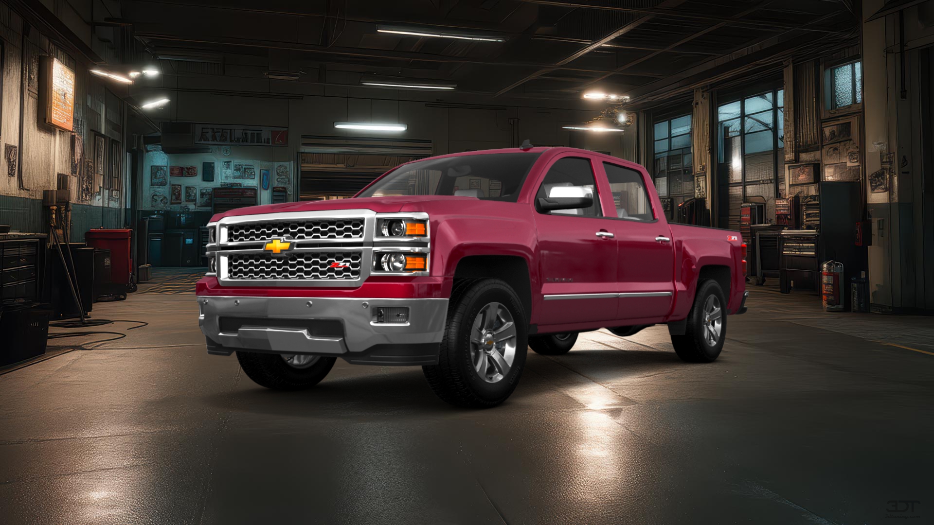 Chevrolet Silverado 1500 4 Door pickup truck 2014 Images