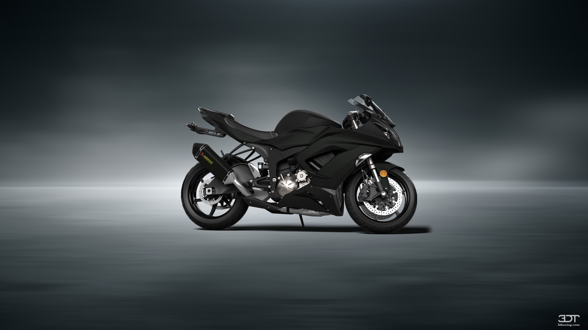 Kawasaki Ninja ZX 6R Sport Bike 2015 tuning
