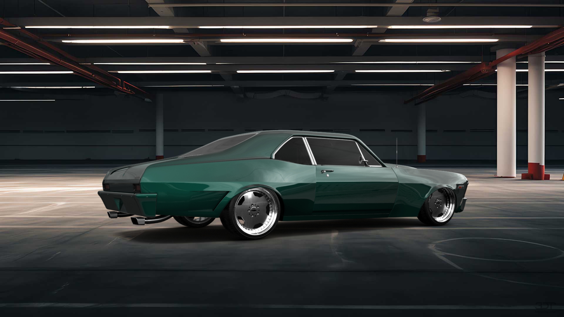 Chevrolet Chevy II Nova 2 Door Coupe 1968