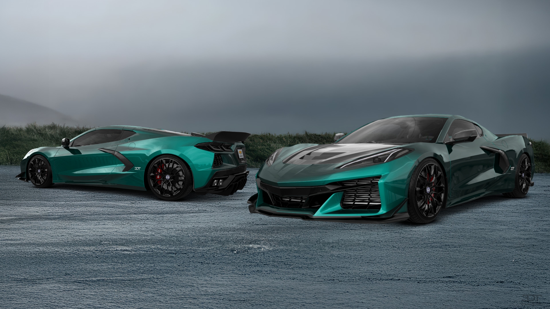 Chevrolet Corvette 2 door targa top 2020 tuning