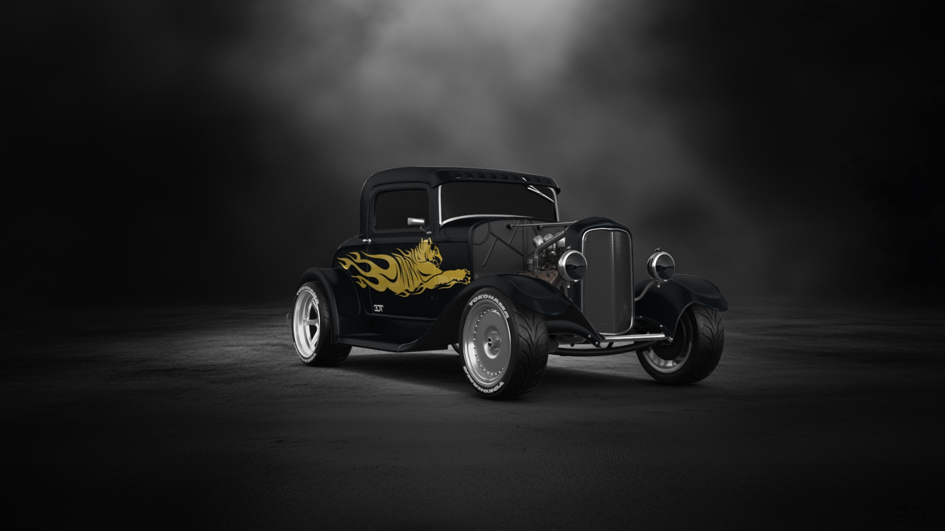 Ford Model B Deluxe 2 Door Coupe 1932