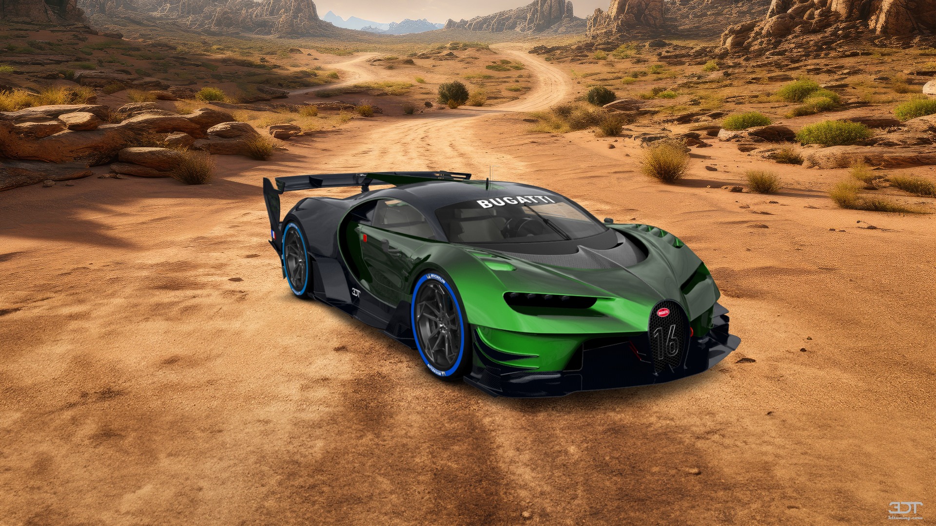 Bugatti Vision GT Supercar 2015 tuning