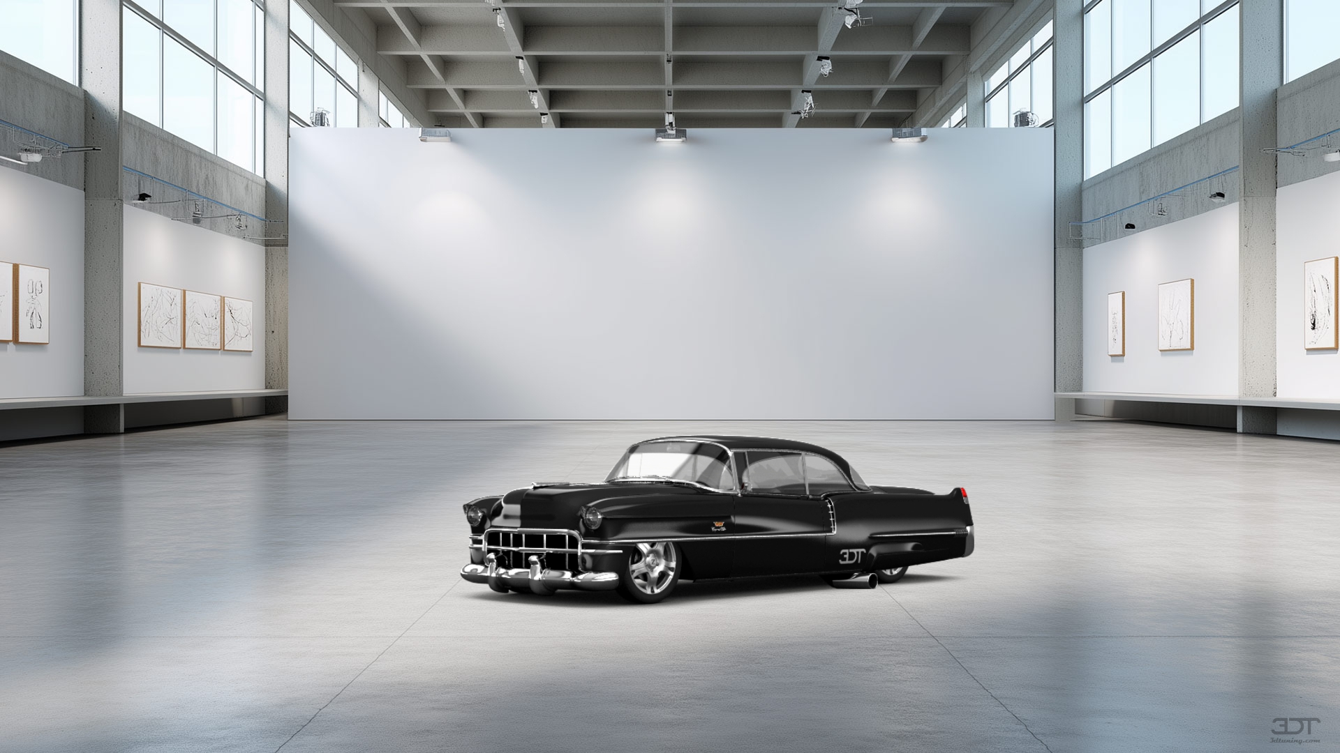 Cadillac De Ville Coupe 1956 tuning
