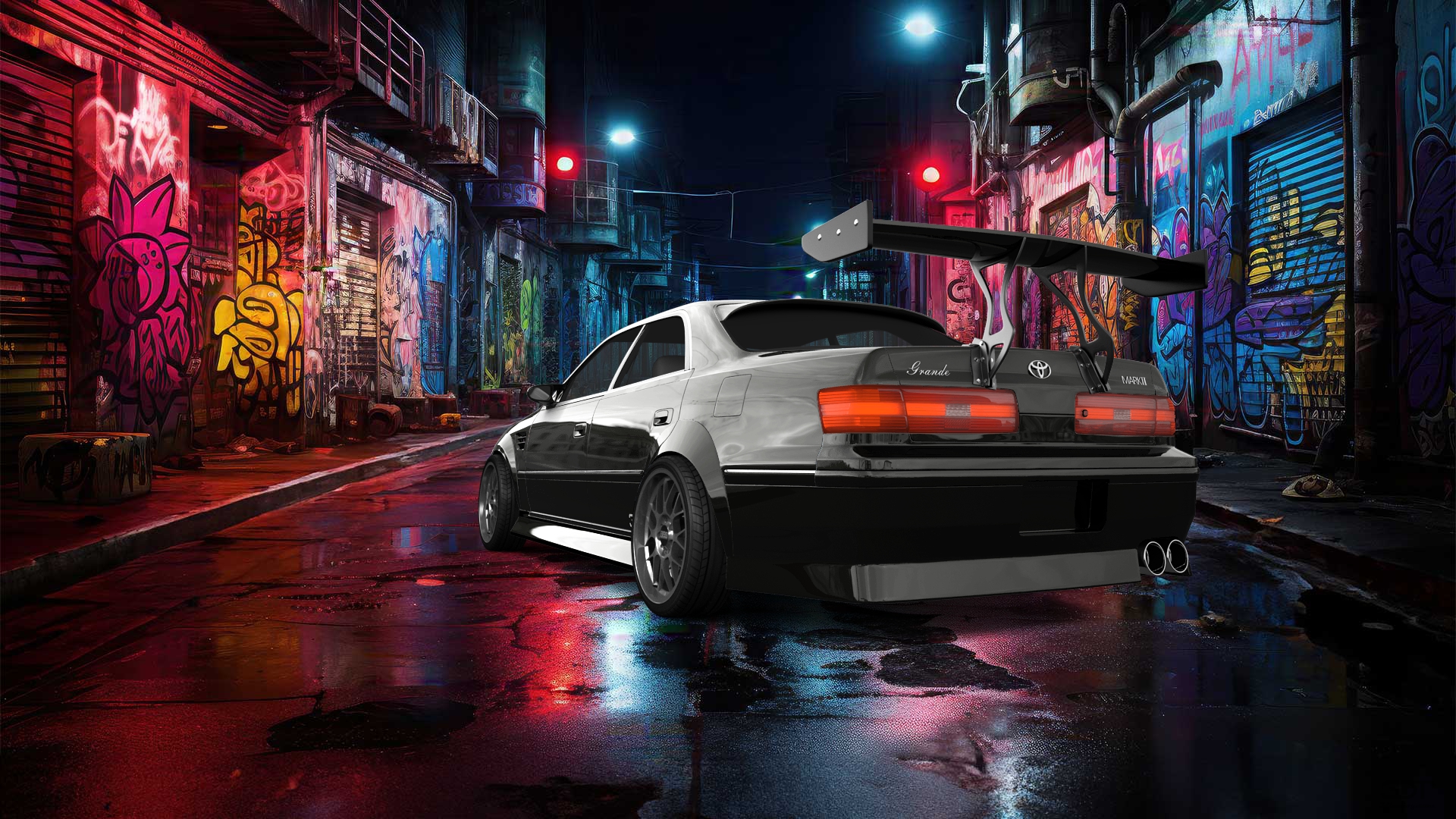 Toyota Mark II X100 Sedan 1999 tuning