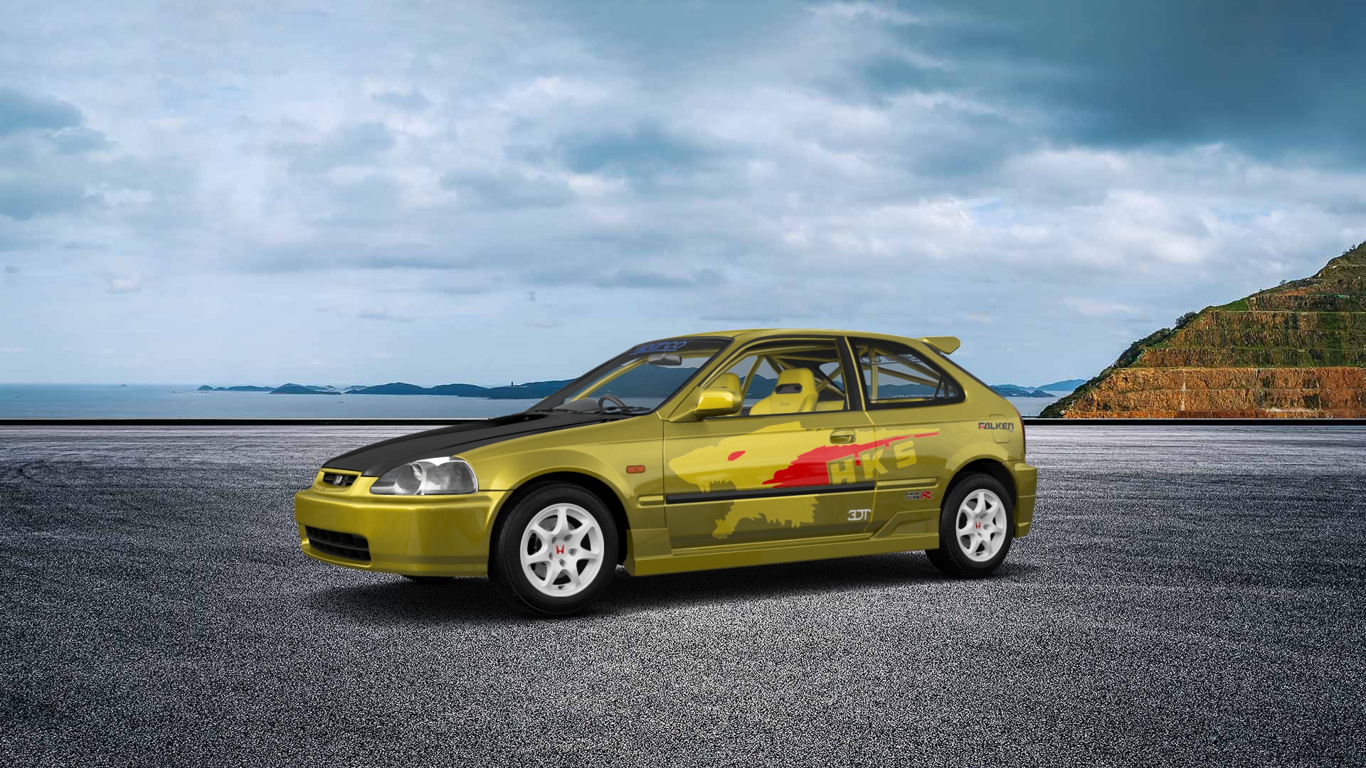 todo school honda civic EK9