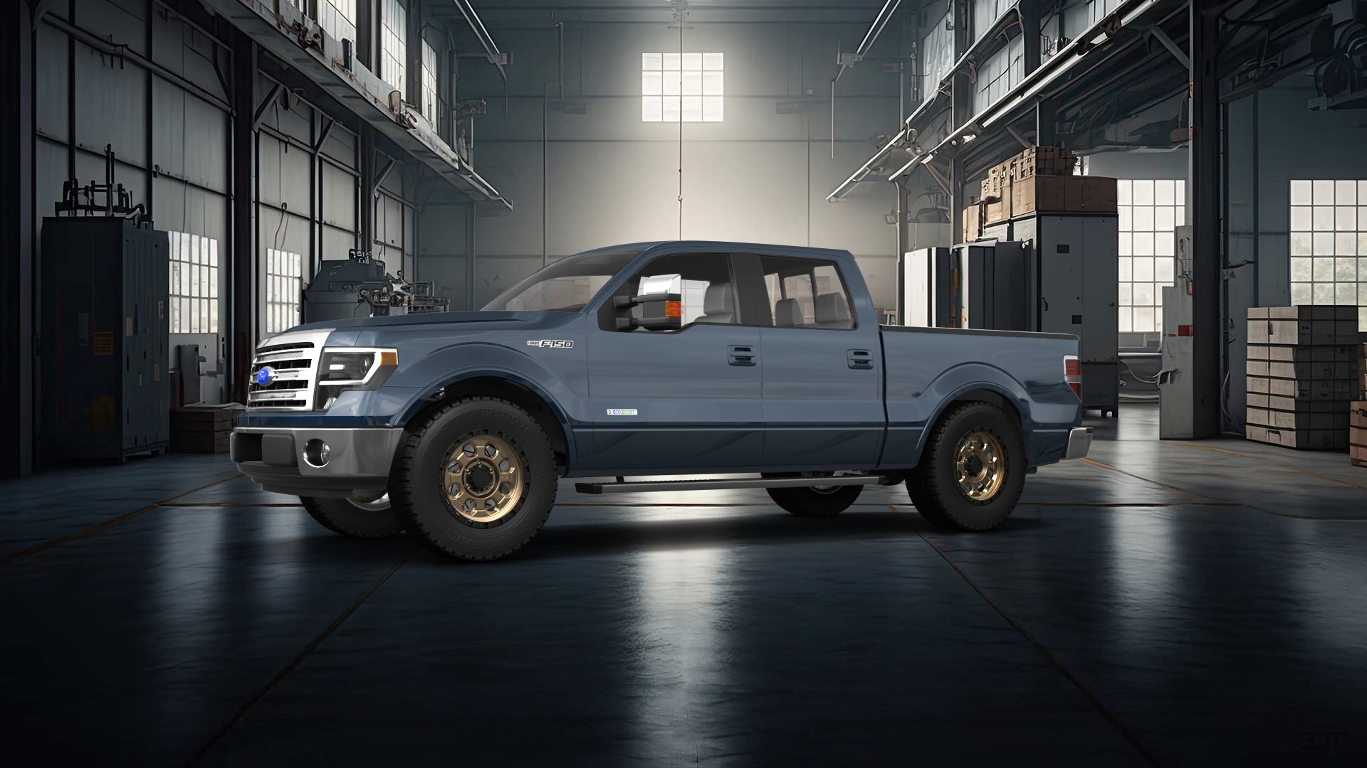 Ford F-150 Crew Cab 4 Door pickup truck 2013 tuning
