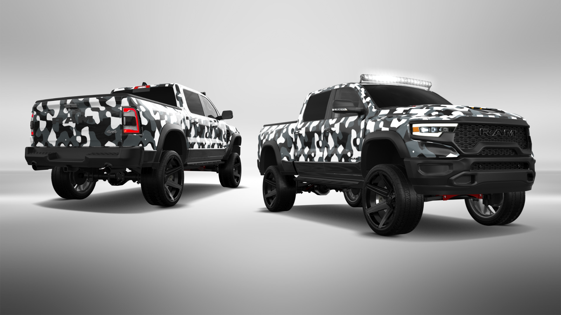 Dodge Ram 1500 TRX 4 Door pickup truck 2021