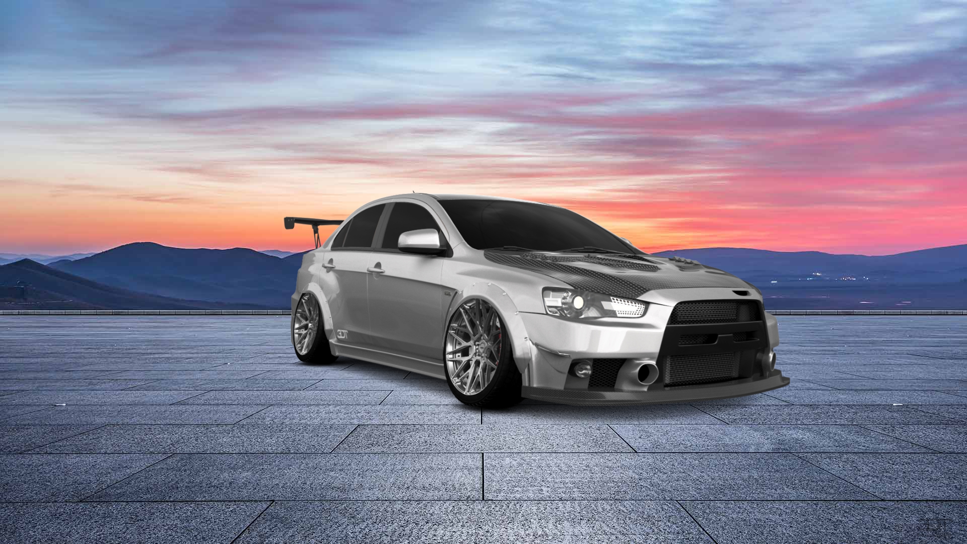Mitsubishi Lancer Evolution X Sedan 2008 tuning
